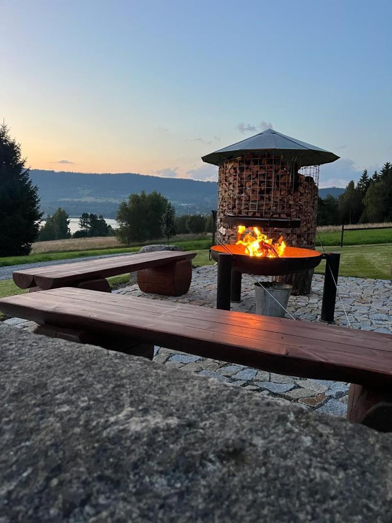 Apartmany Hajovna Lipno Loučovice Exterior foto
